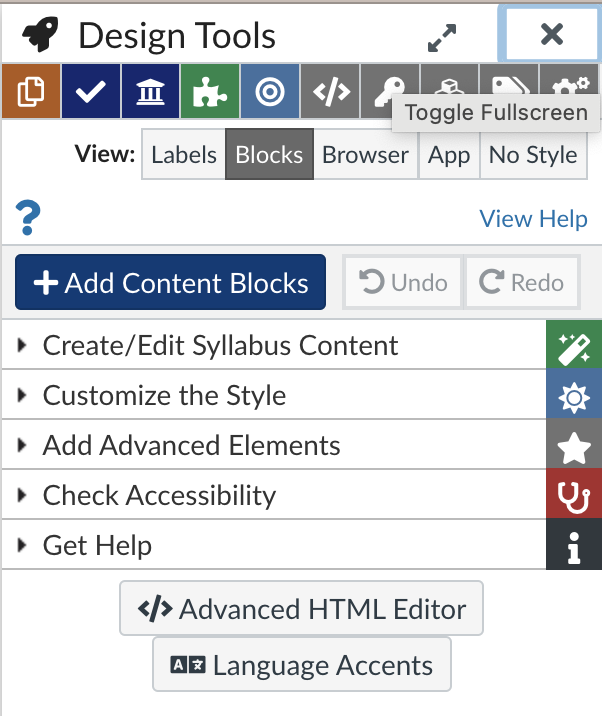 Cidi Labs Design Tools interface